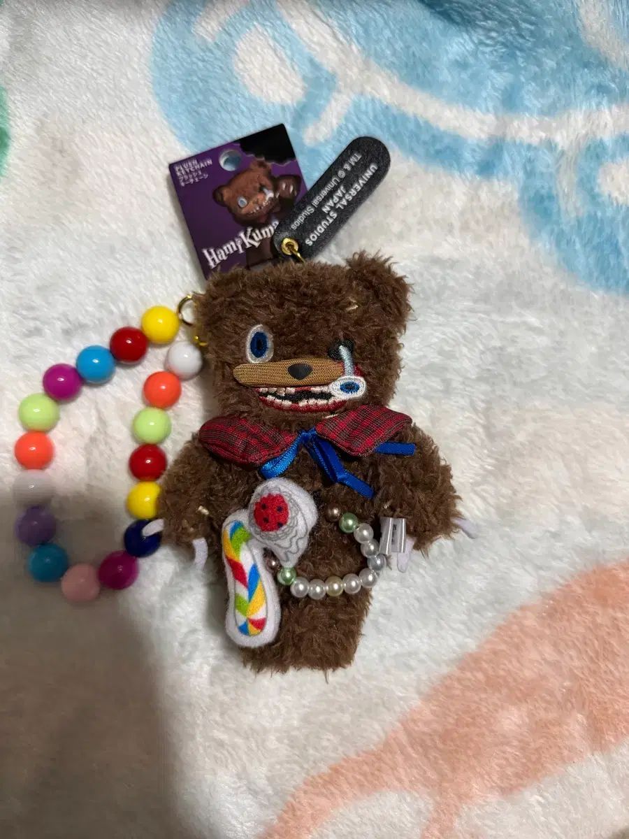 USJ ユニバーサル スタジオ ジャパン 初音ミク ハミク くま キーホルダー ブラウン