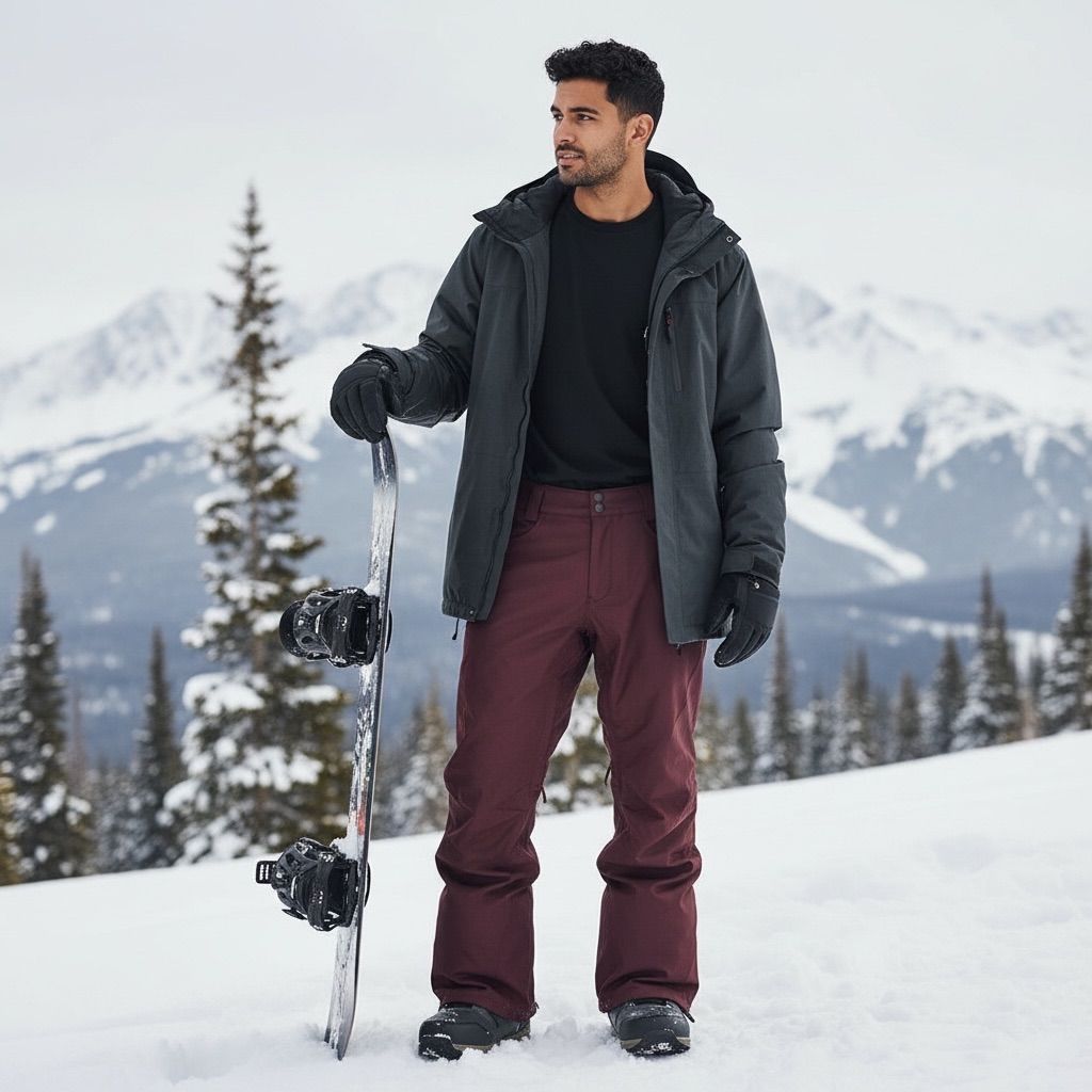 X-niX エクスニクス スノーボードウェア パンツ 防水性 透湿性 メンズ S ボルドー バーガンディ 赤 ナイロン ポリエステル