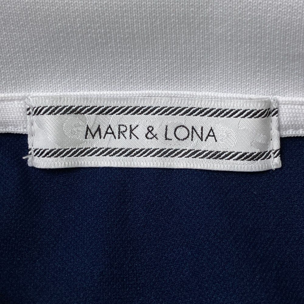 サイズ：36 MARK&LONA マークアンドロナ 半袖ポロシャツ スカル 総柄