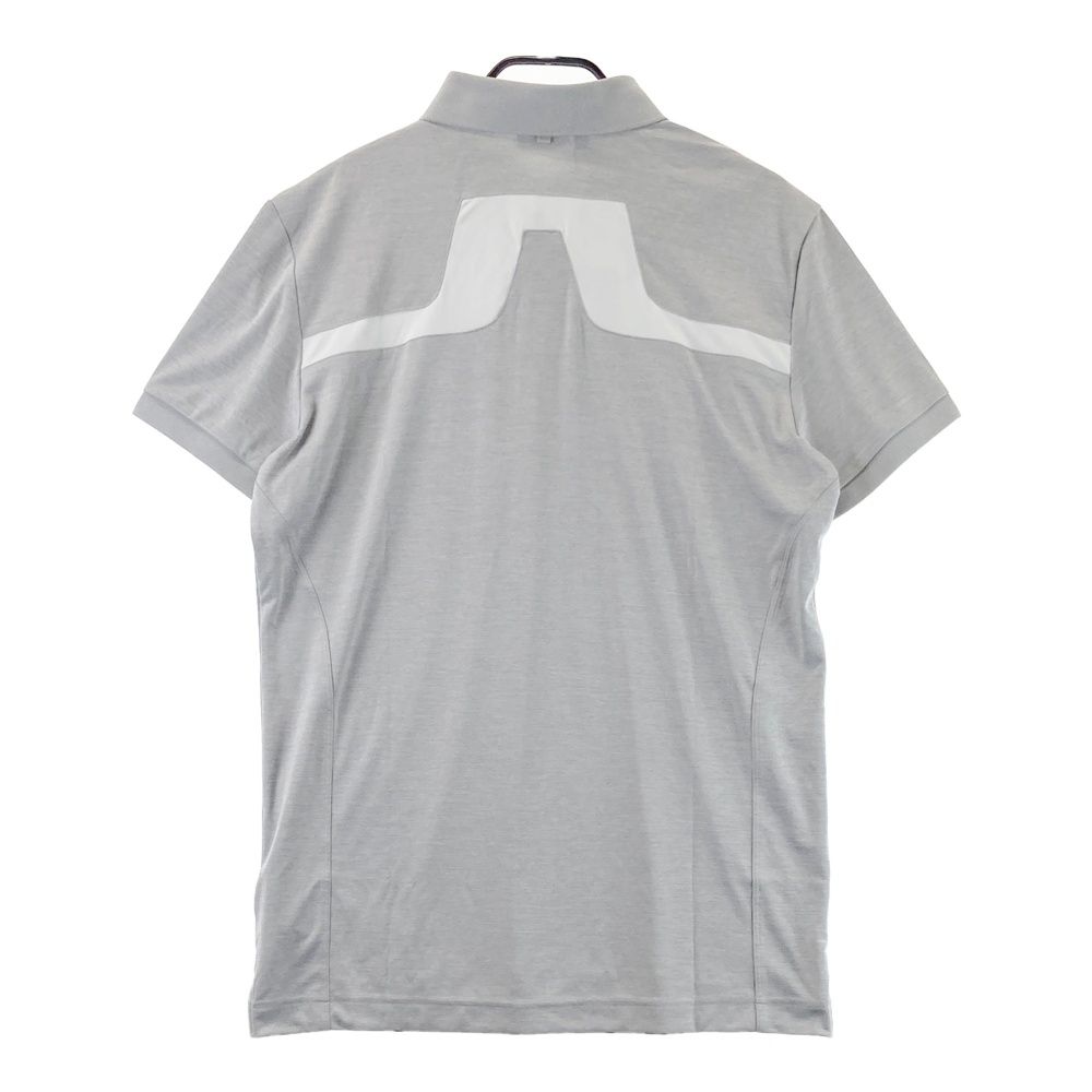 サイズ L J. ジェイリンドバーグ 半袖ポロシャツ グレー系 ゴルフウェア メンズ ストスト
