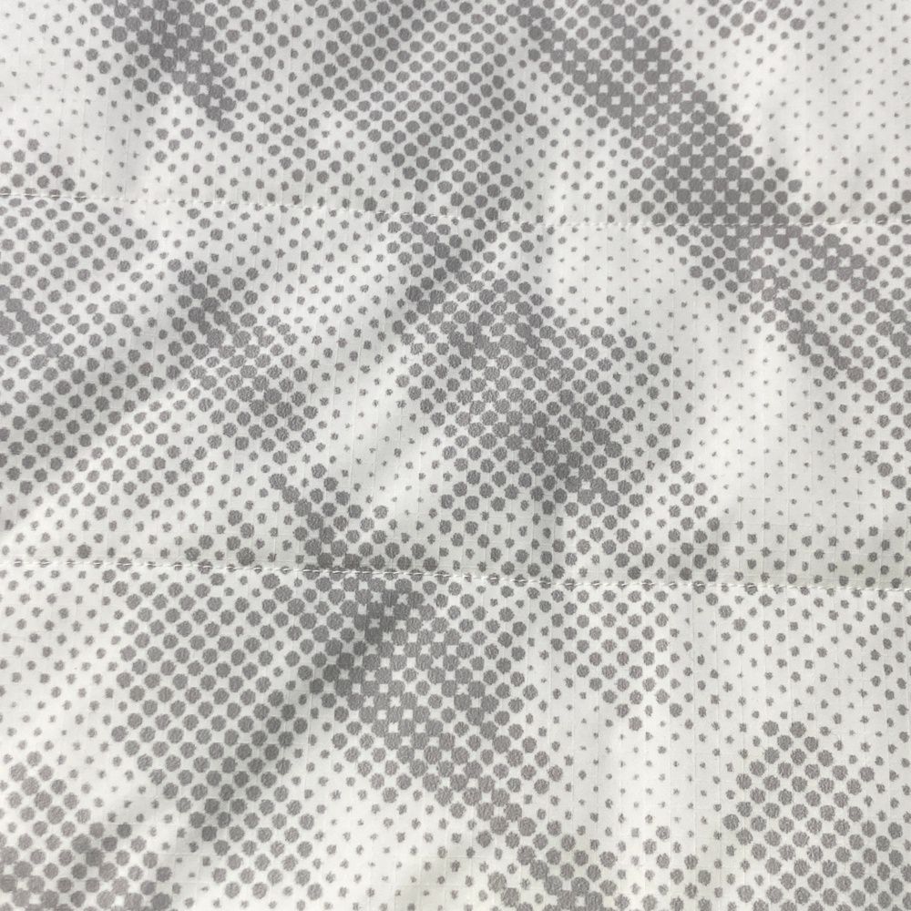 サイズ：L ROSASEN ロサーセン フード付き 長袖 中綿ジャケット 総柄