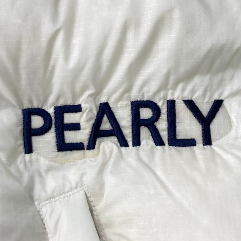 サイズ：1 PEARLY GATES パーリーゲイツ ダウンベスト ロゴ ニコちゃん