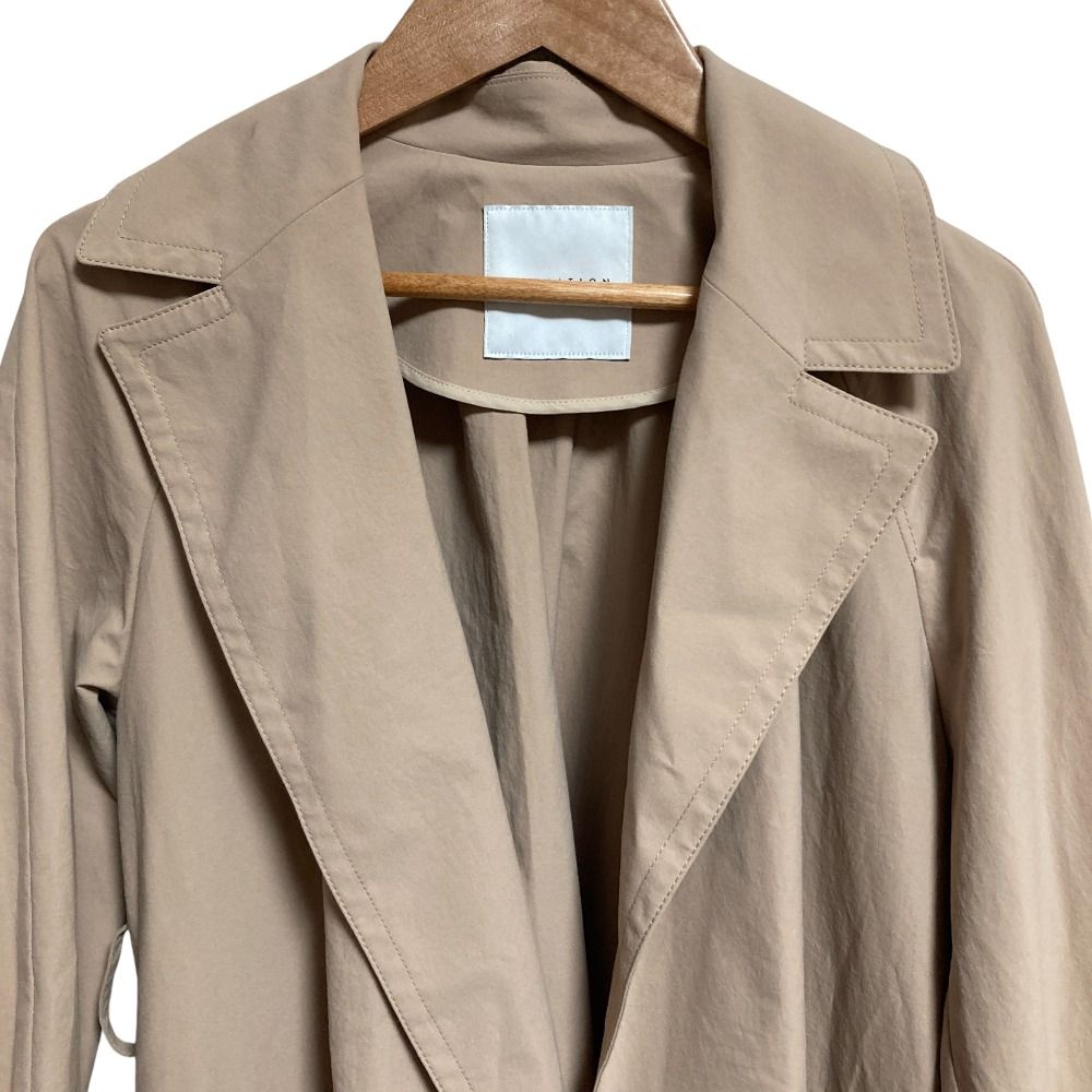 ESTNATION エストネーション タスランポリエステルトレンチコート