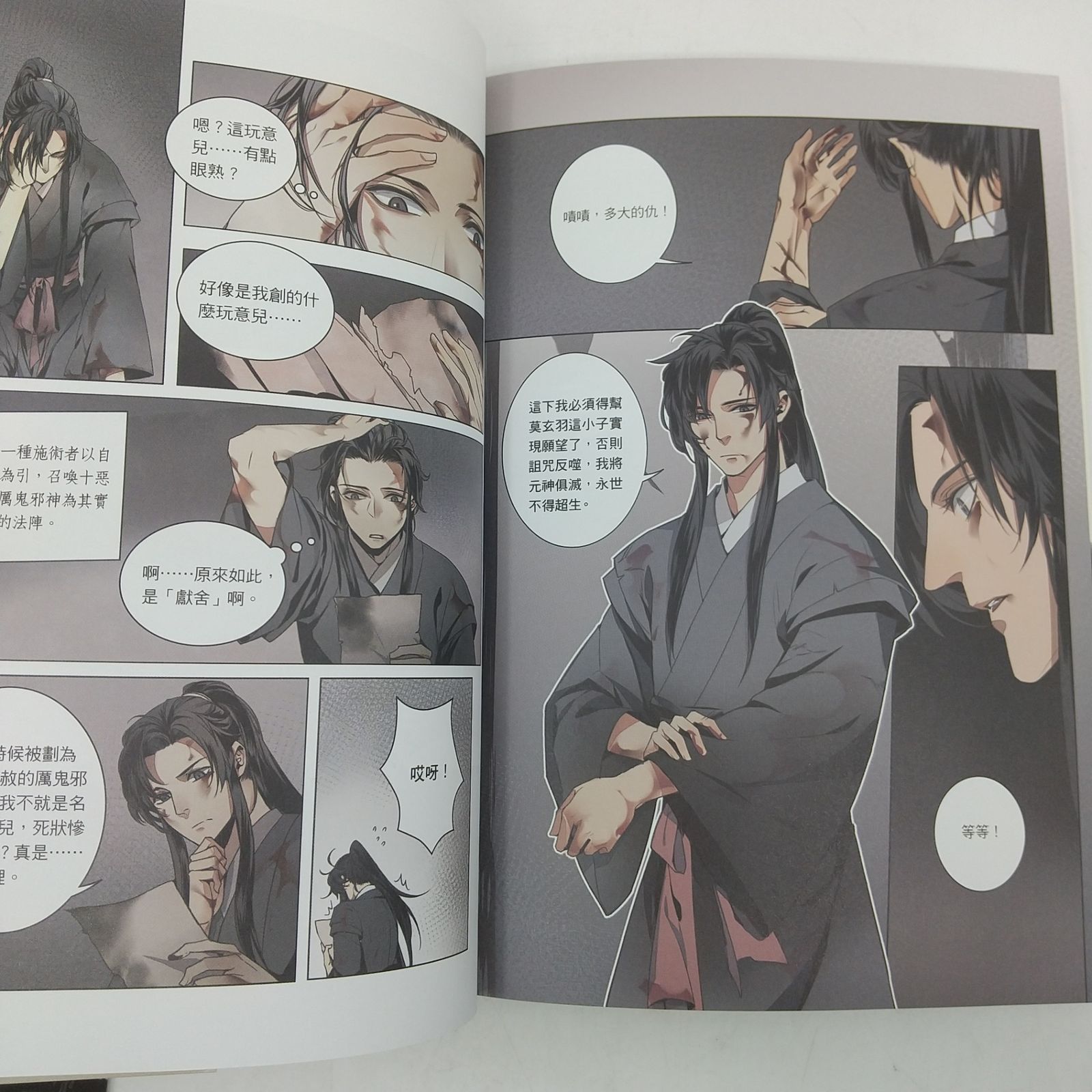 まとめ売り・バラ売り不可】魔道祖師 台湾版漫画 1~5巻セット 落地成球