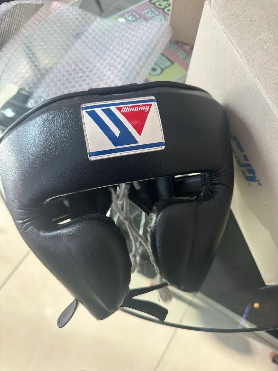 ウィニング T字 ヘッドギア ブラックL