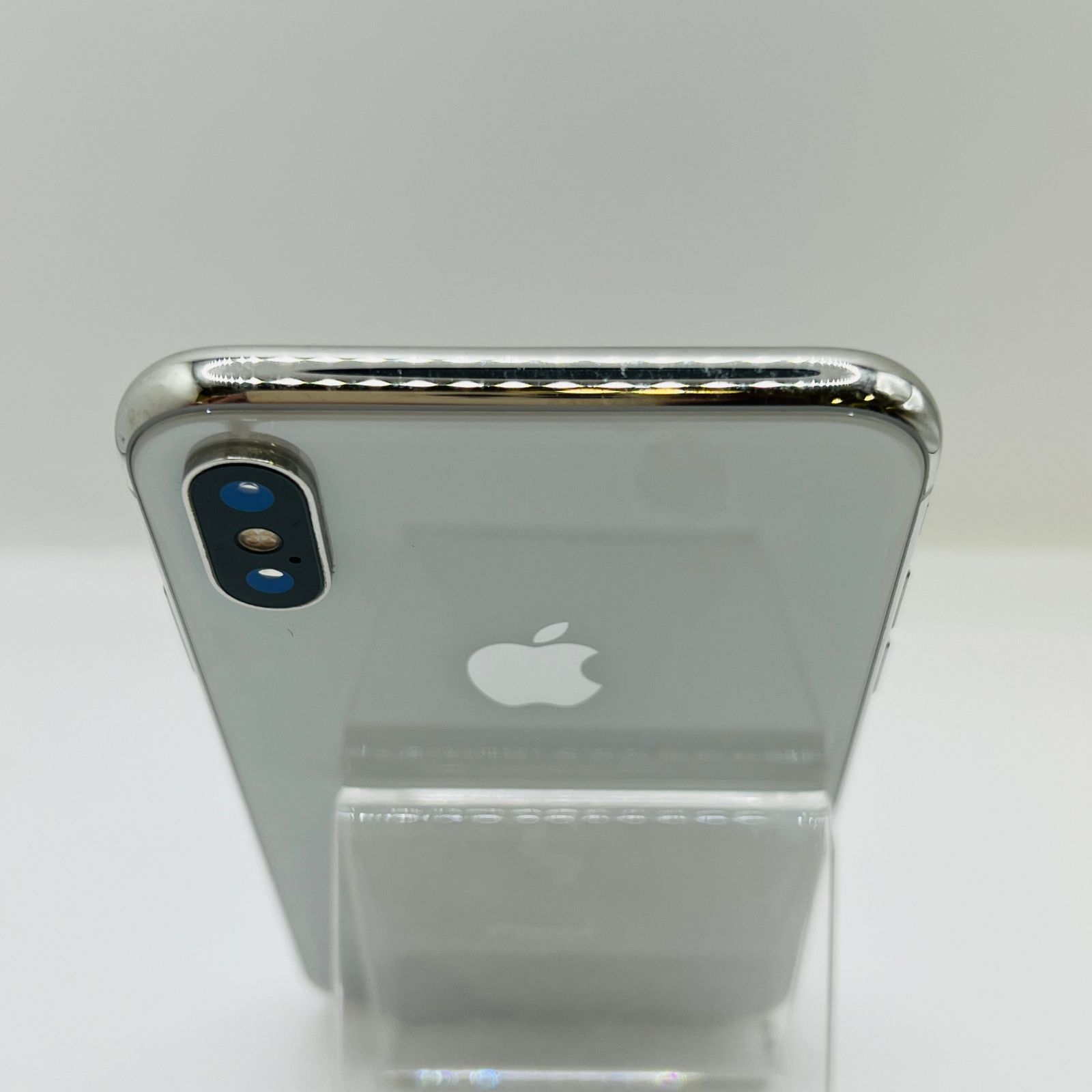 au iPhoneX 64GB シルバー MQAY2J/A SIMロック解除済み 利用制限〇