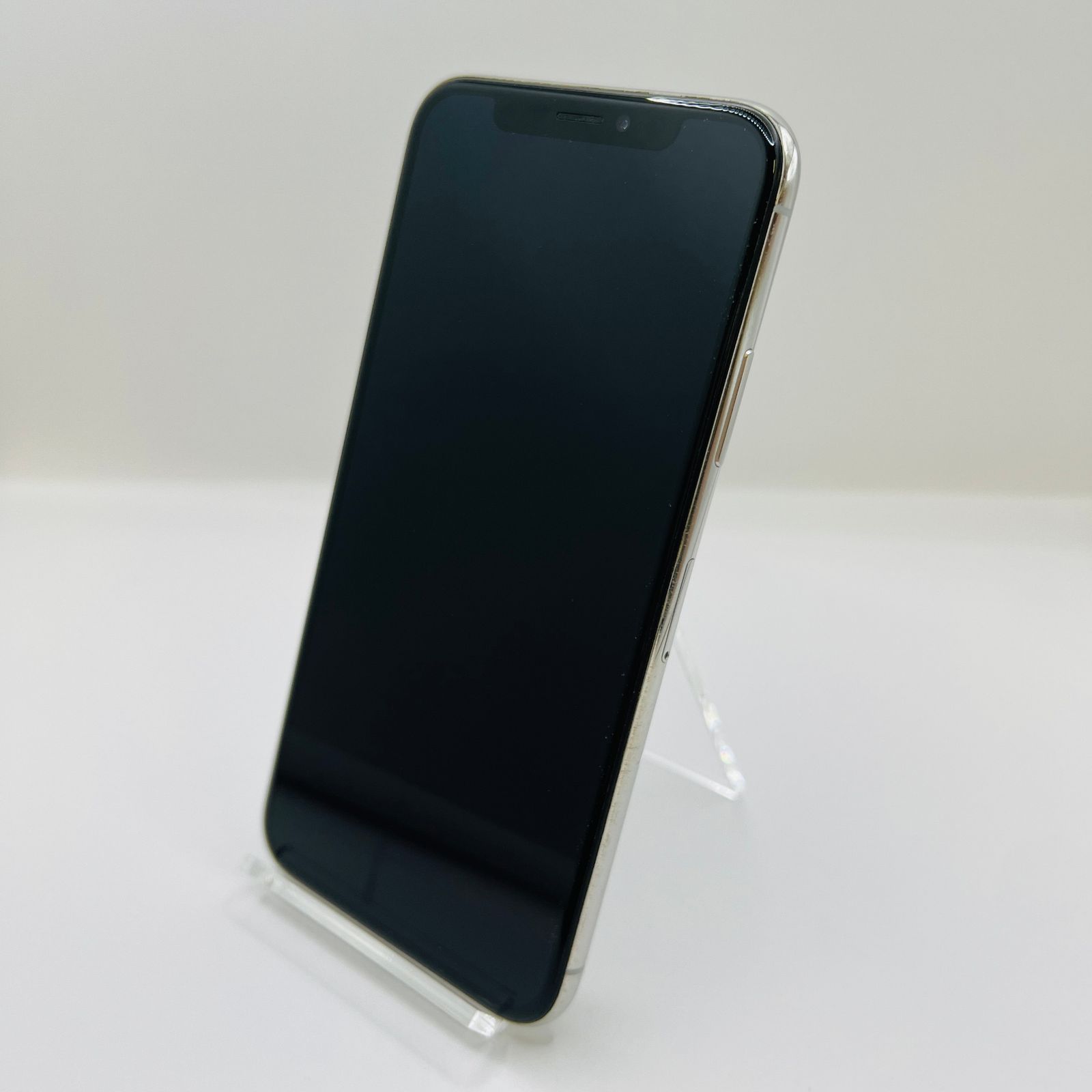 au iPhoneX 64GB シルバー MQAY2J/A SIMロック解除済み 利用制限〇