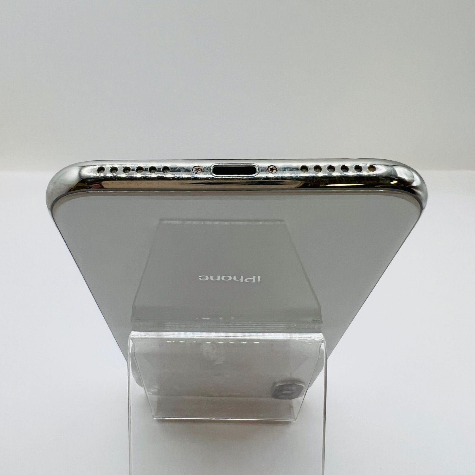 au iPhoneX 64GB シルバー MQAY2J/A SIMロック解除済み 利用制限〇