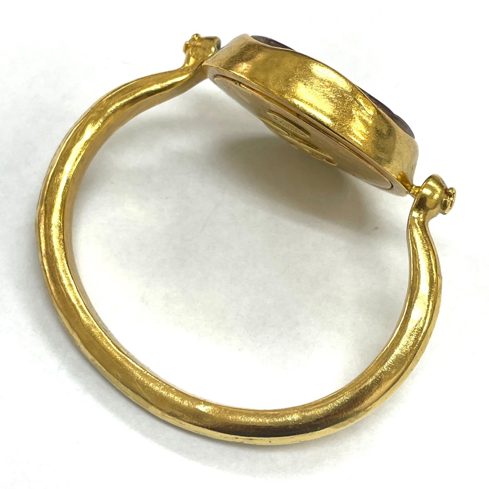 CHANEL シャネル ゴールドバングル ブレスレット ヴィンテージ