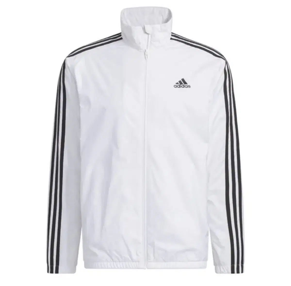 アディダス 白 ウィンドブレーカー