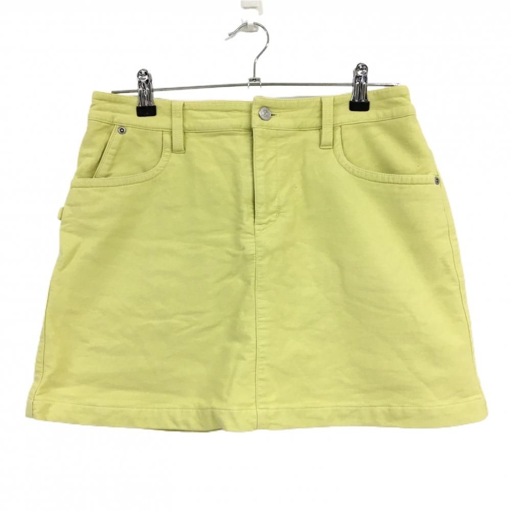 ジャックバニー スカート イエロー 裏微起毛 内側インナーパンツ