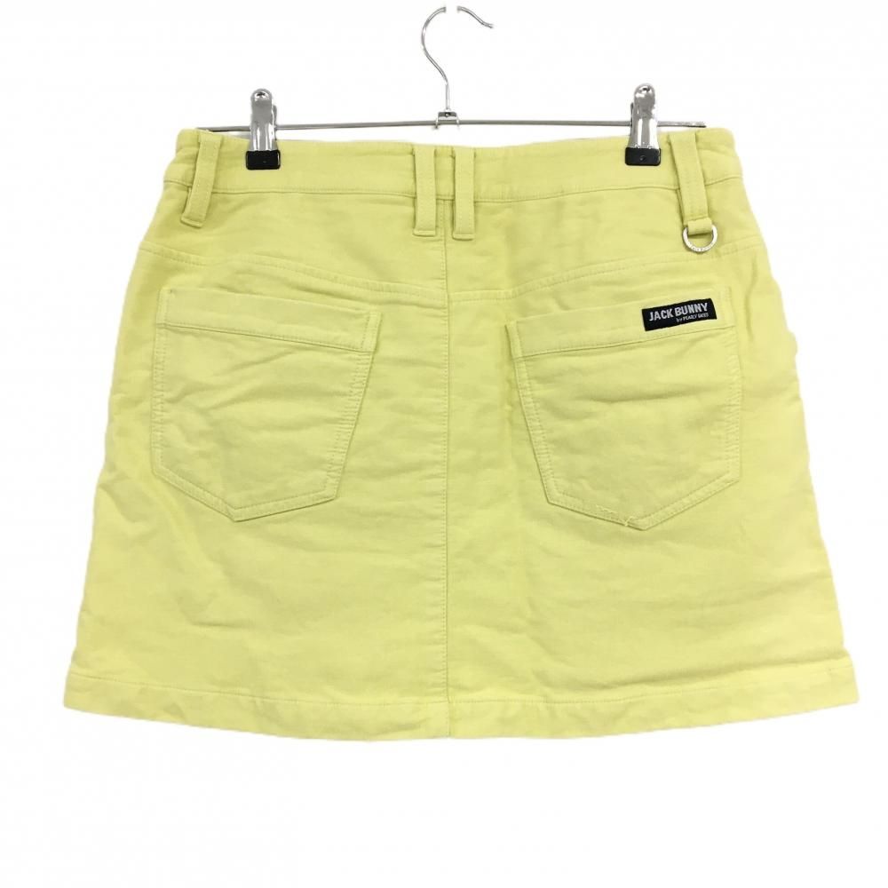 ジャックバニー スカート イエロー 裏微起毛 内側インナーパンツ