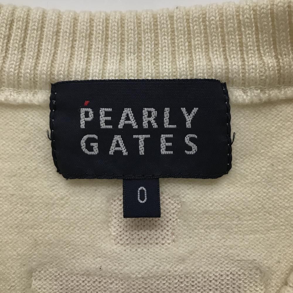 パーリーゲイツ PEARLY ニットベスト GATES レディース - ベスト ベスト|中古ゴルフウェア GATES(パーリーゲイツ) ベスト(ブランドパーリーゲイツ)(メンズウェア|ウェア セーター 通販|GDOゴルフショップ メルカリ 通販|GDO 美品パーリーゲイツ サイズ2