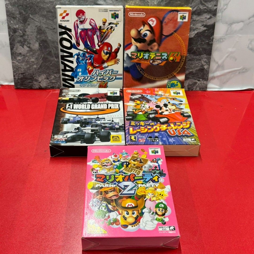 □任天堂 64ソフト 5点セット まとめ売り ニンテンドー - メルカリ