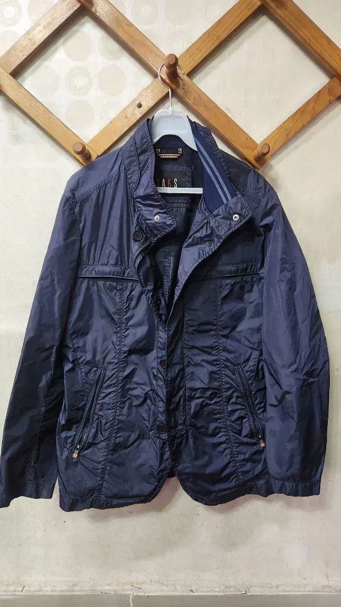 DAKS ネイビー ウィンドブレーカー ジャケット