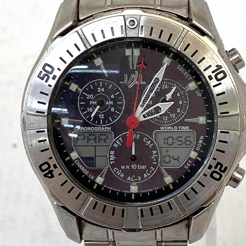 03 w 22902 CASIO G-SHOCK カシオ ジーショック GST-W 110 D シルバー メンズ ブラック文字盤 腕時計