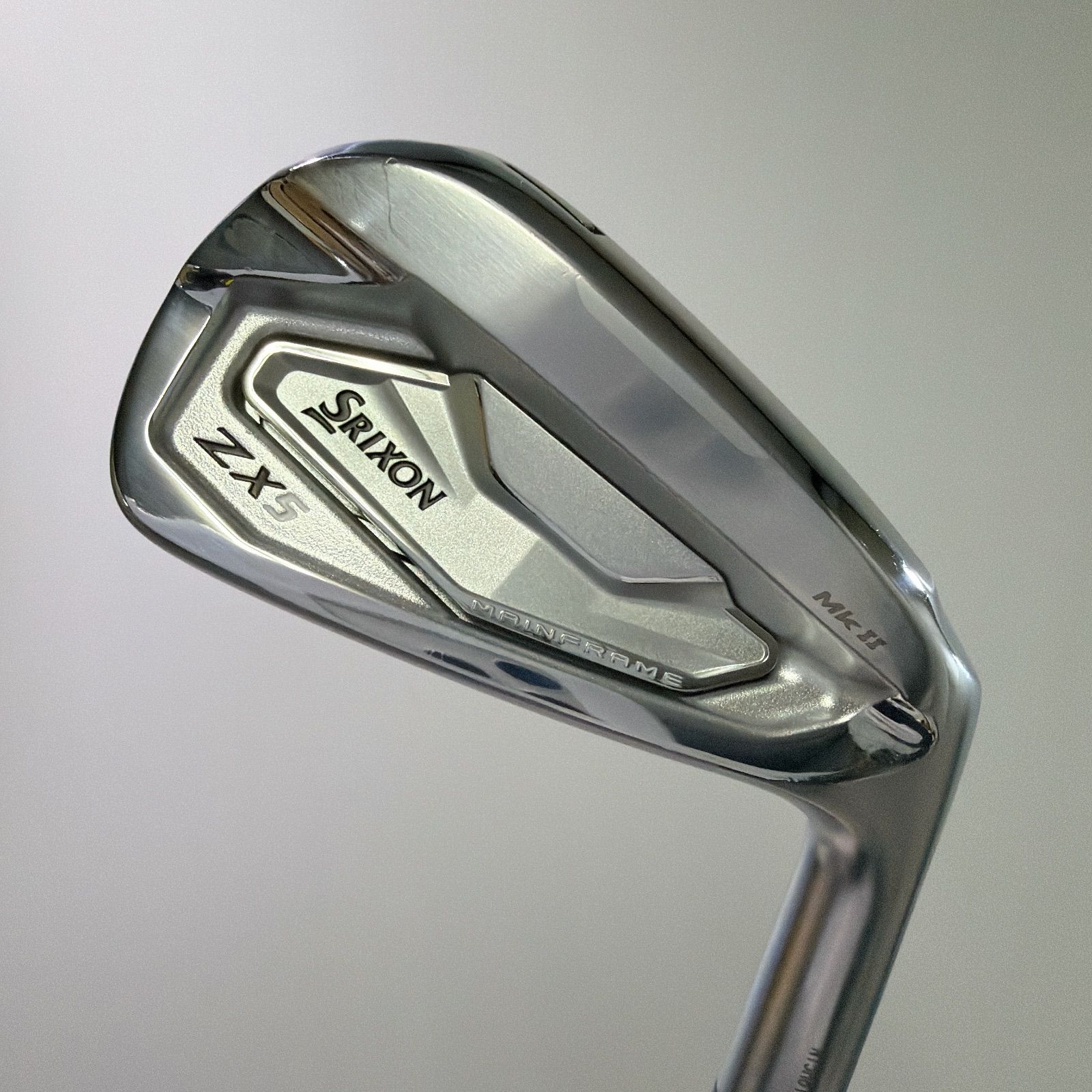 新品グリップ 極美品 SRIXON ZX5 MK2 7番アイアン スチールファイバー