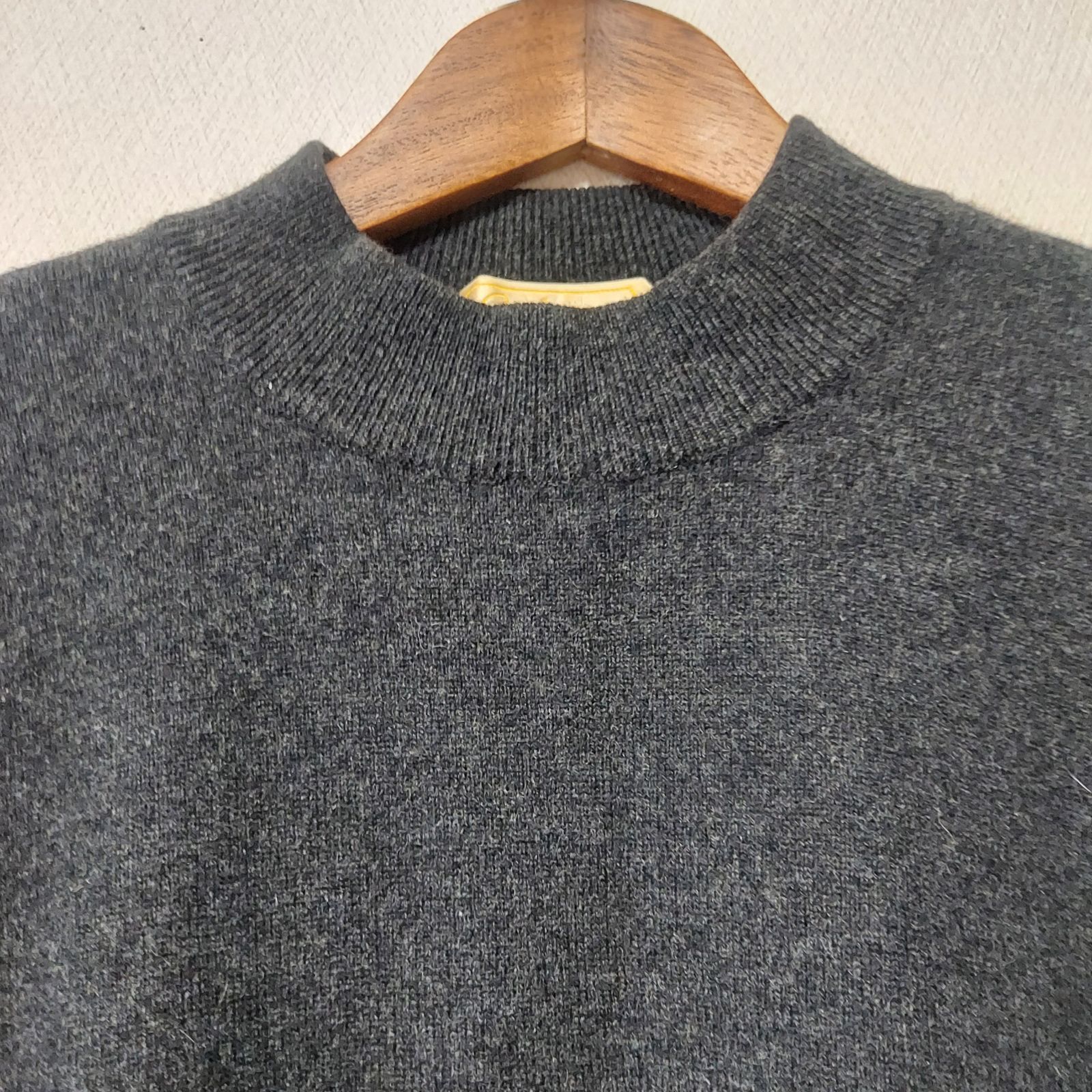 美品】ELMIDAS エルミダsize12 L相当 カシミヤ100 ハイネック