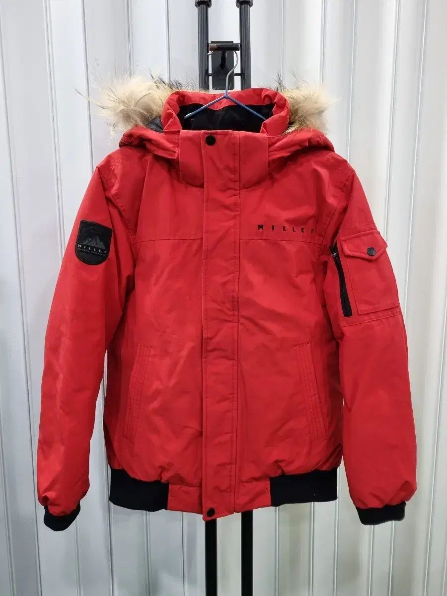 ミレー レッド ダウン アウター フード 取り外し 可能