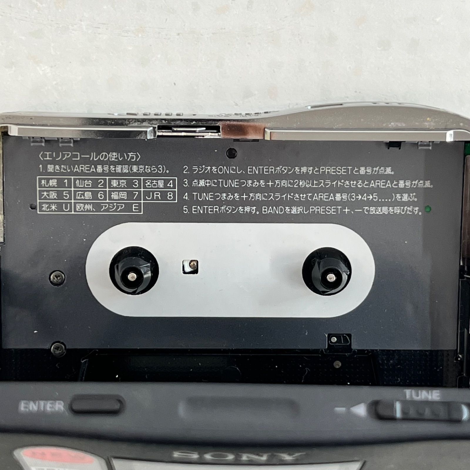 昭和レトロSONYカセットウォークマンWM-WE7新品、未使用は品ジャンク品扱い ジャンク】SONY WM-GX707 カセットウォークマン ソニー - メルカリ