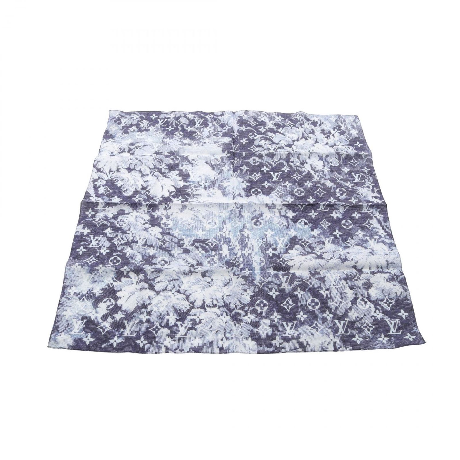 新品未使用★ルイヴィトン・モノグラム柄 マスクカバー バンダナ ポーチ セット ルイ・ヴィトンがモノグラム柄のマスク発売、価格は5万3000円