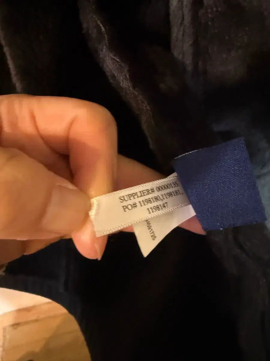  CHAPS ブラック ムートン コート M ロングコート ジャケット アウター