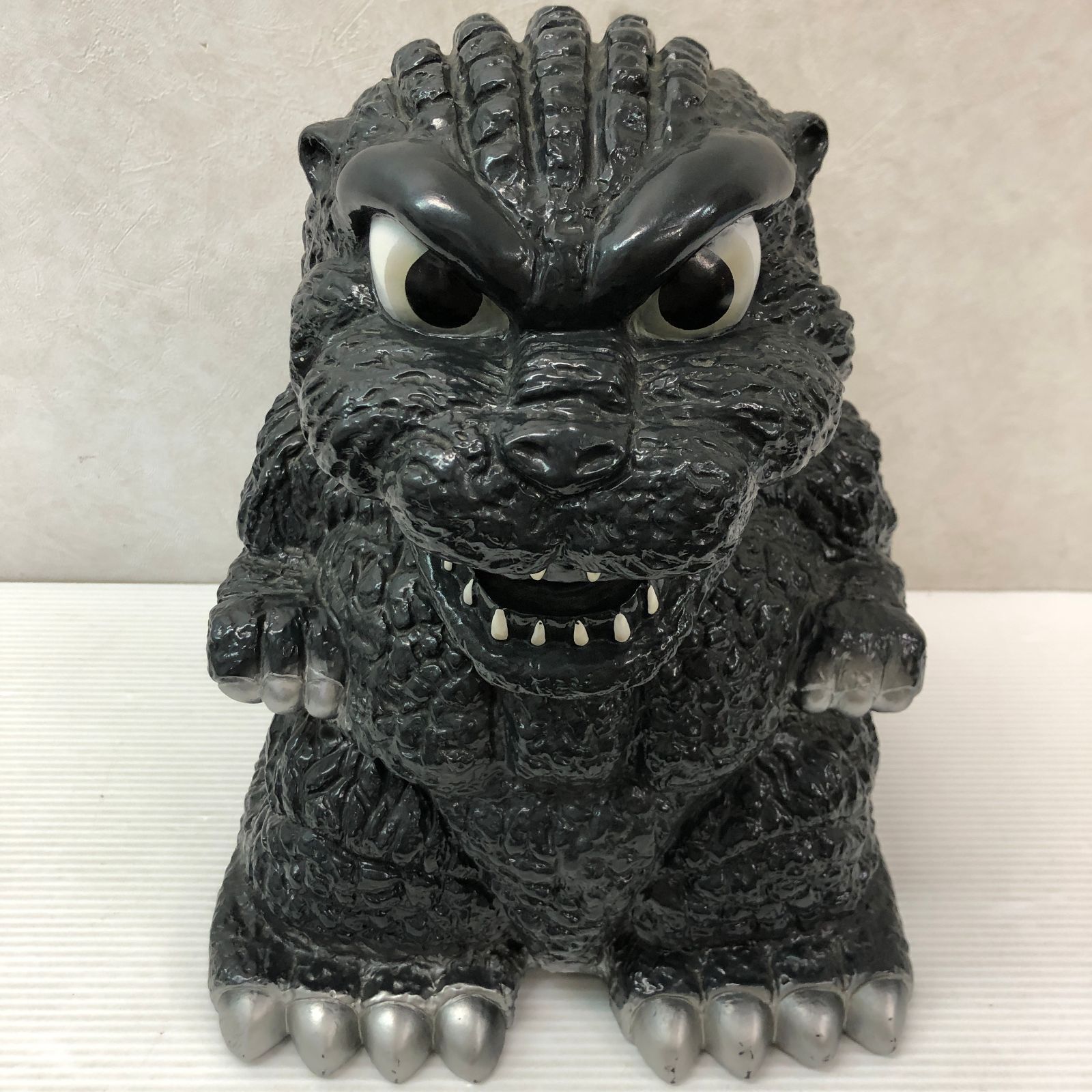 △ゴジラ 貯金箱 フィギュア 1994年製 約34cm ジャンク品 smtoku092821