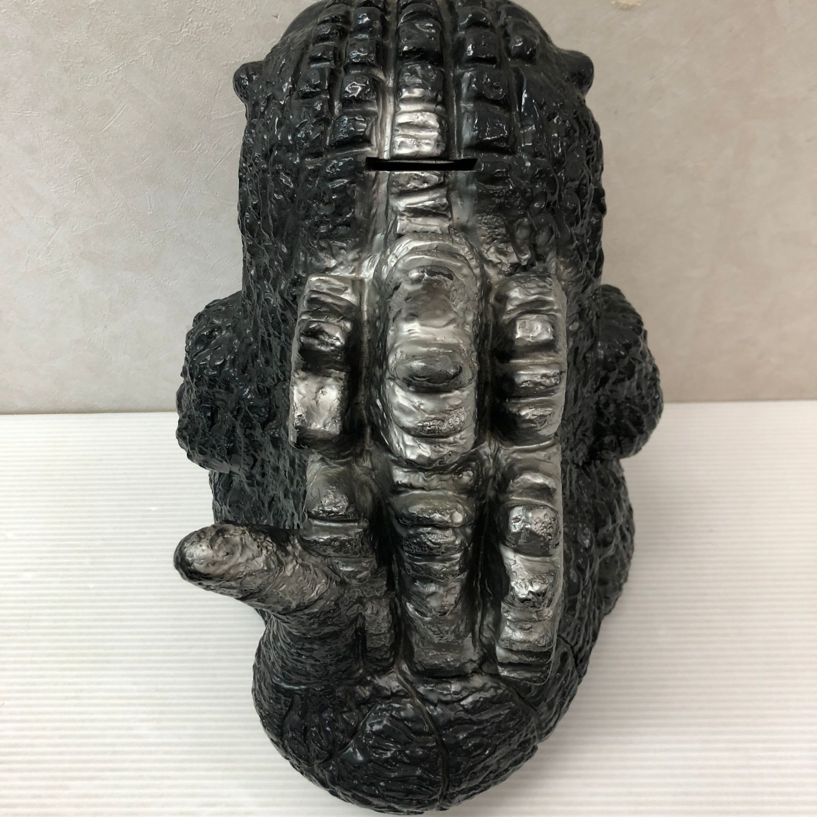 △ゴジラ 貯金箱 フィギュア 1994年製 約34cm ジャンク品 smtoku092821