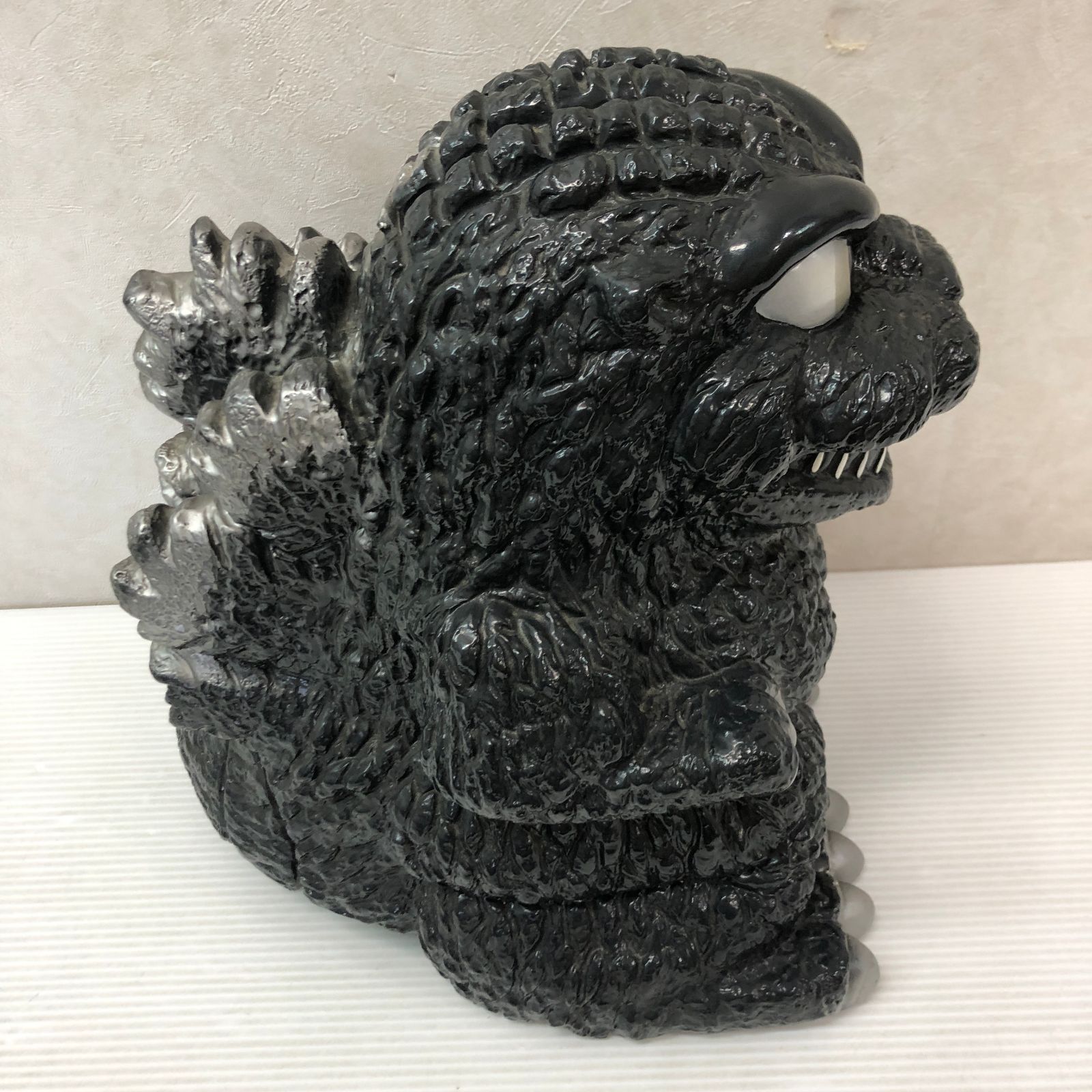 △ゴジラ 貯金箱 フィギュア 1994年製 約34cm ジャンク品 smtoku092821