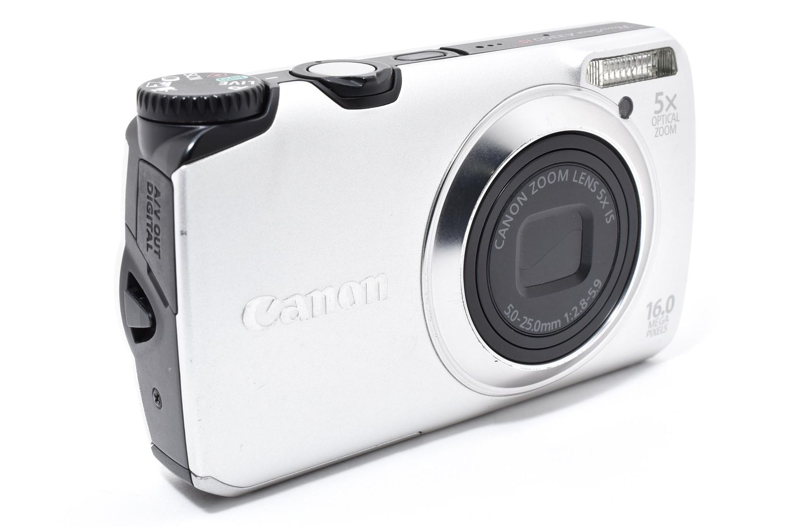 □ 美品 □ キヤノン Canon PowerShot A3300IS シルバー ≪外観動作