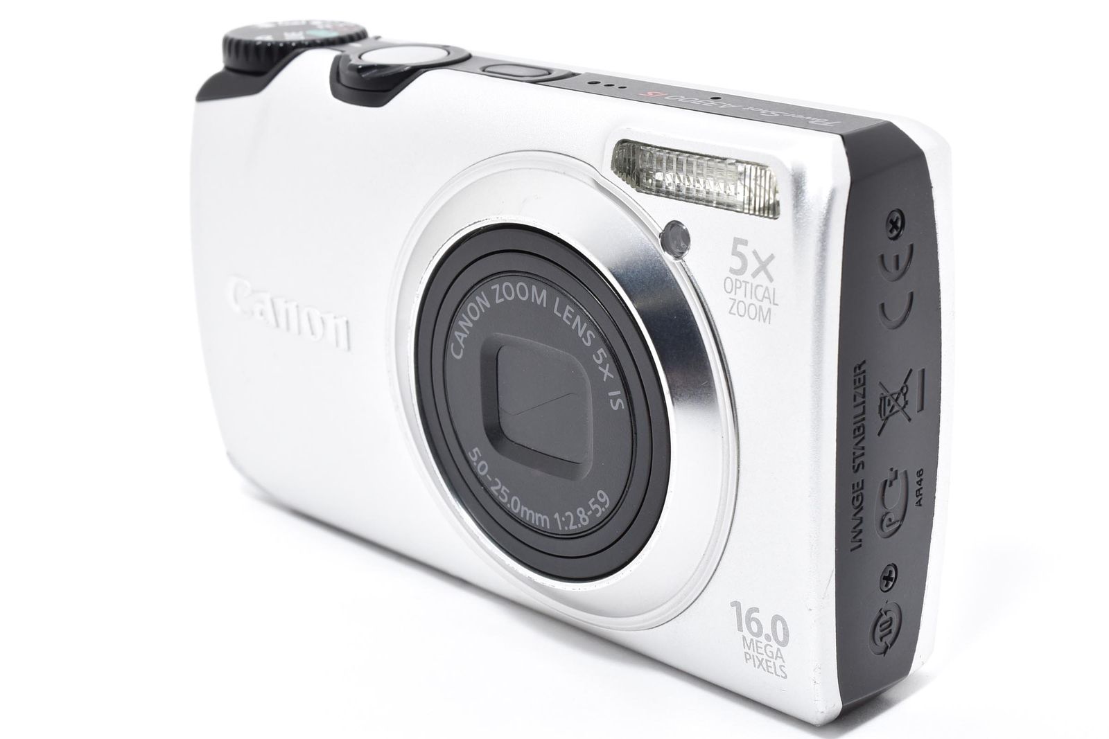 □ 美品 □ キヤノン Canon PowerShot A3300IS シルバー ≪外観動作