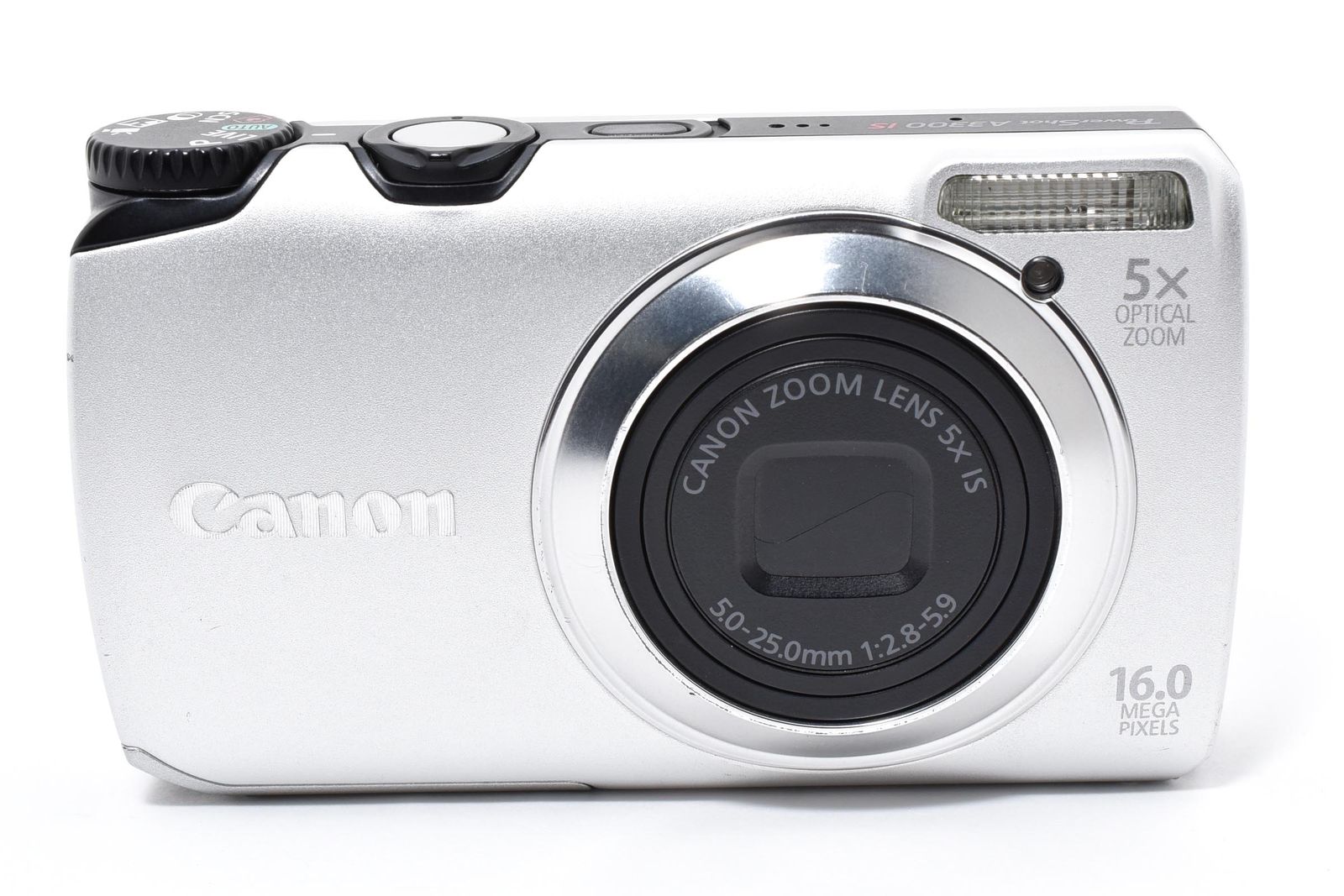 □ 美品 □ キヤノン Canon PowerShot A3300IS シルバー ≪外観動作