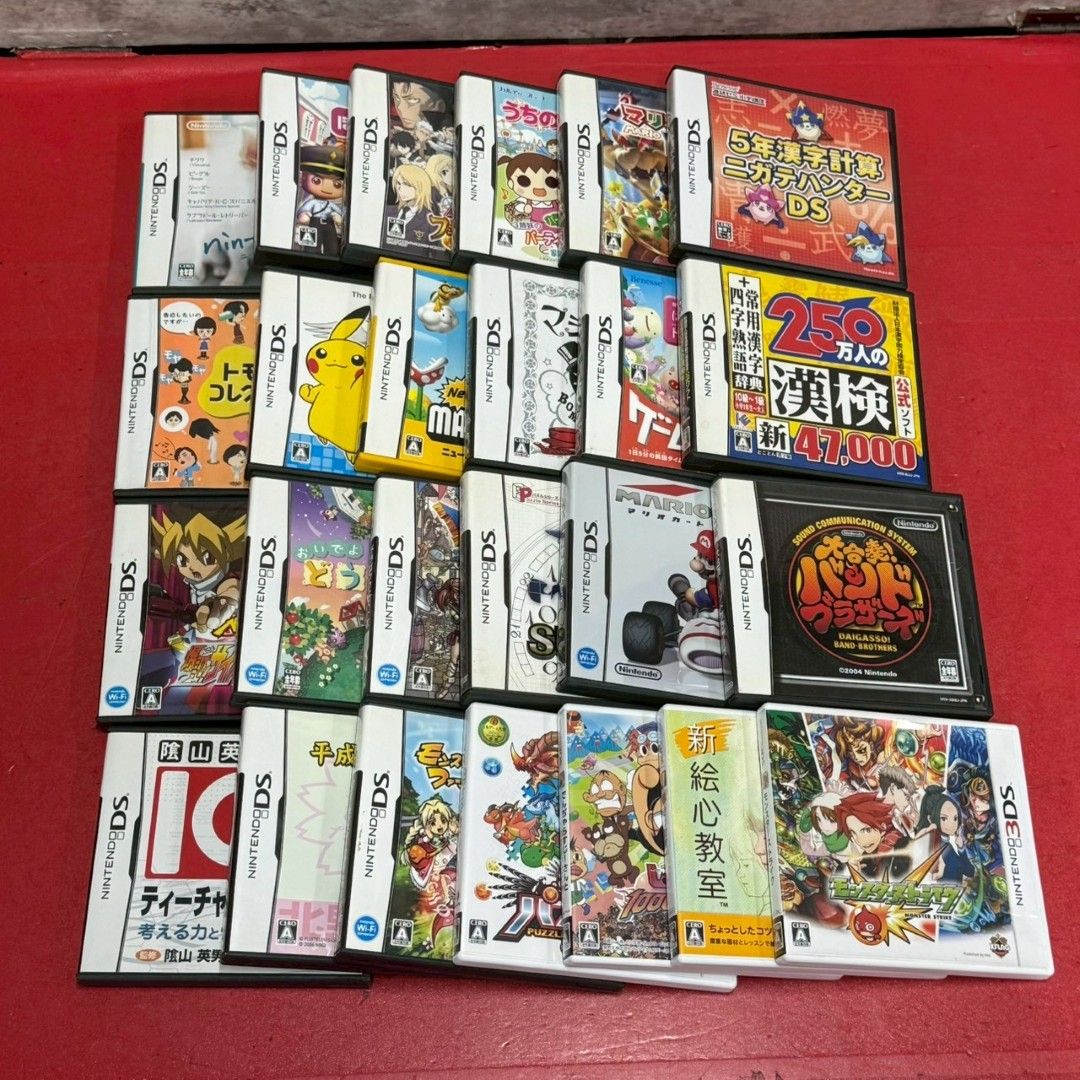 □3DS DS ソフト 25点セット まとめ売り ニンテンドーDSソフト