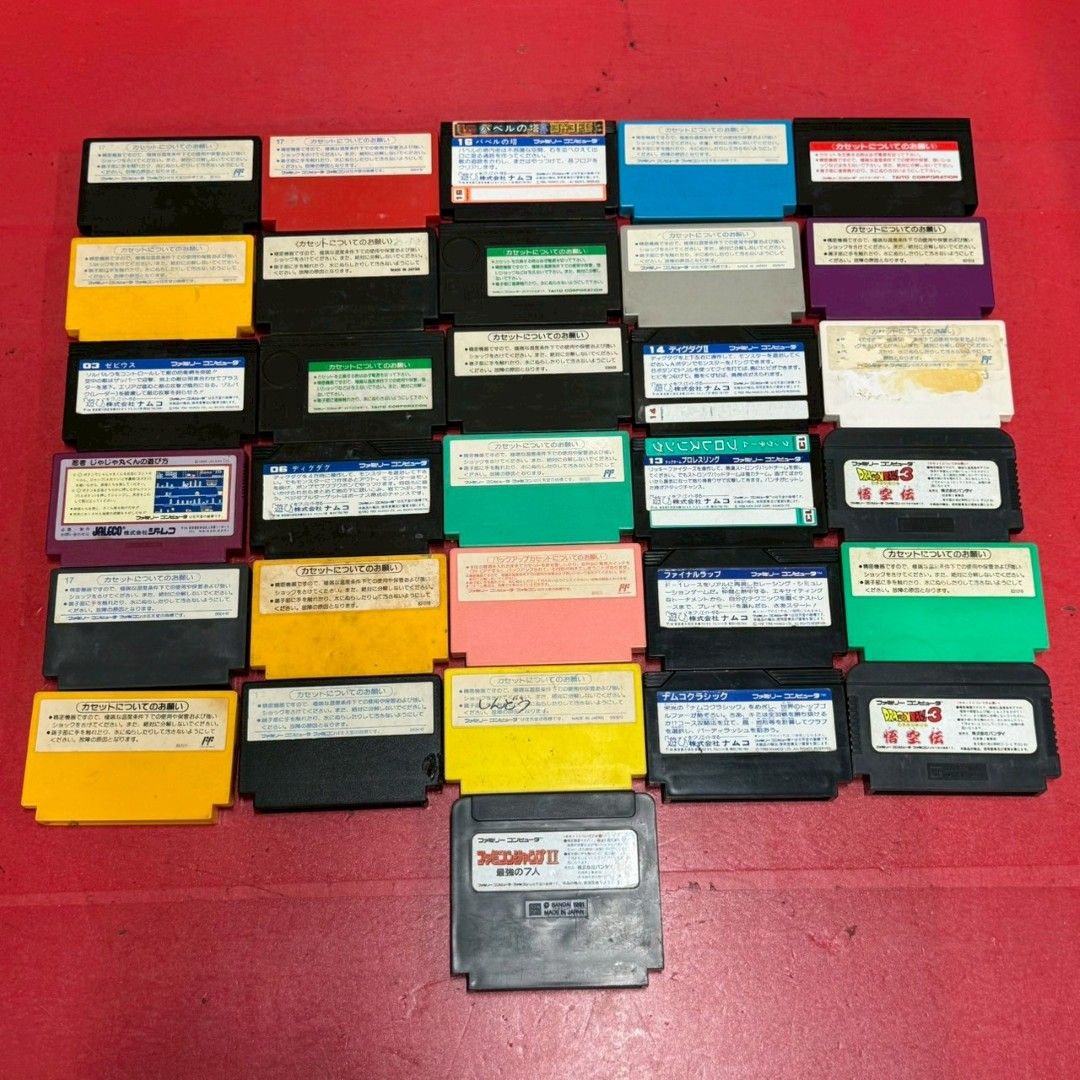 ○ファミコンソフト 31点 まとめ売り ファミリーコンピュータ ソフト