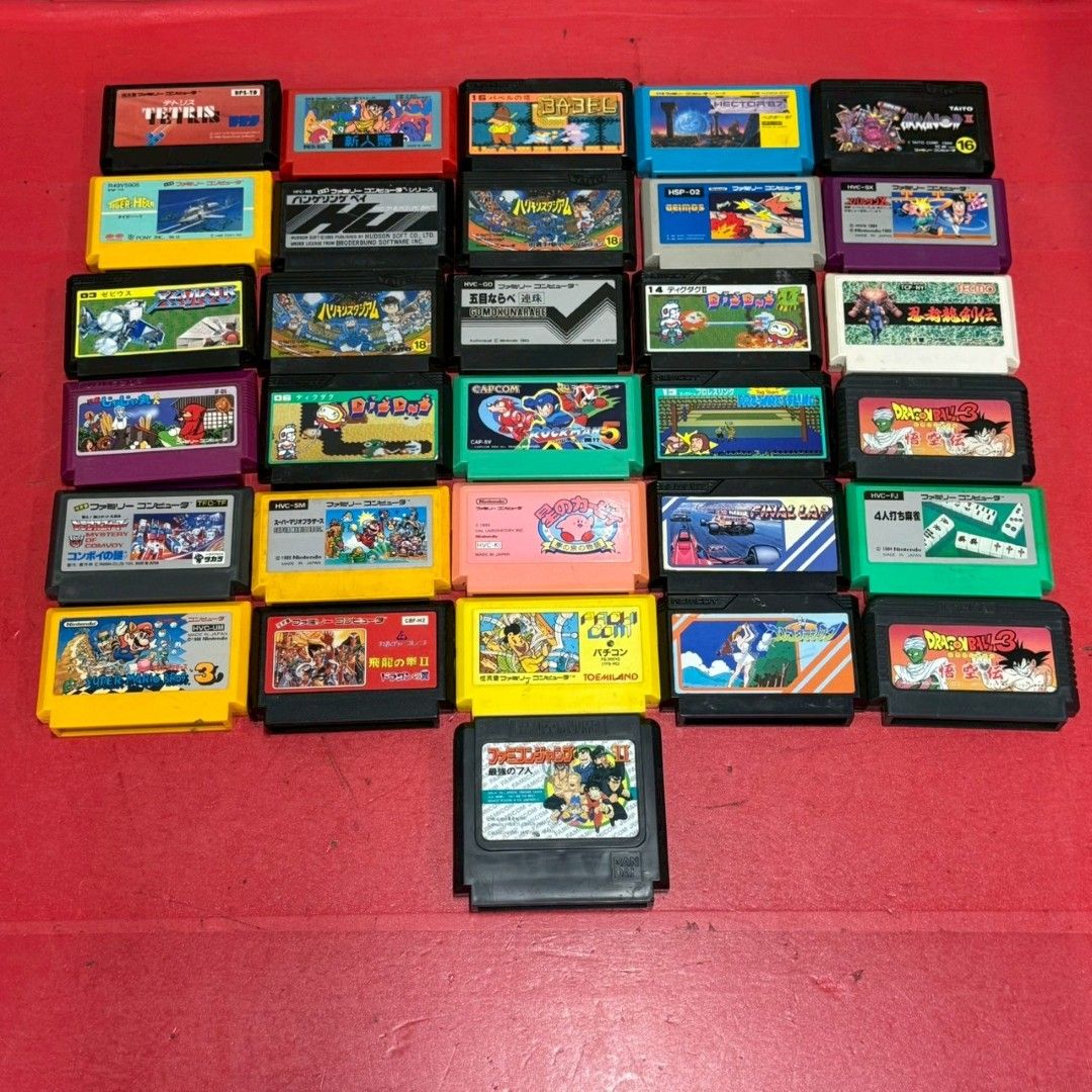 ファミコン　ソフト　31セット ○ファミコンソフト 31点 まとめ売り ファミリーコンピュータ ソフト