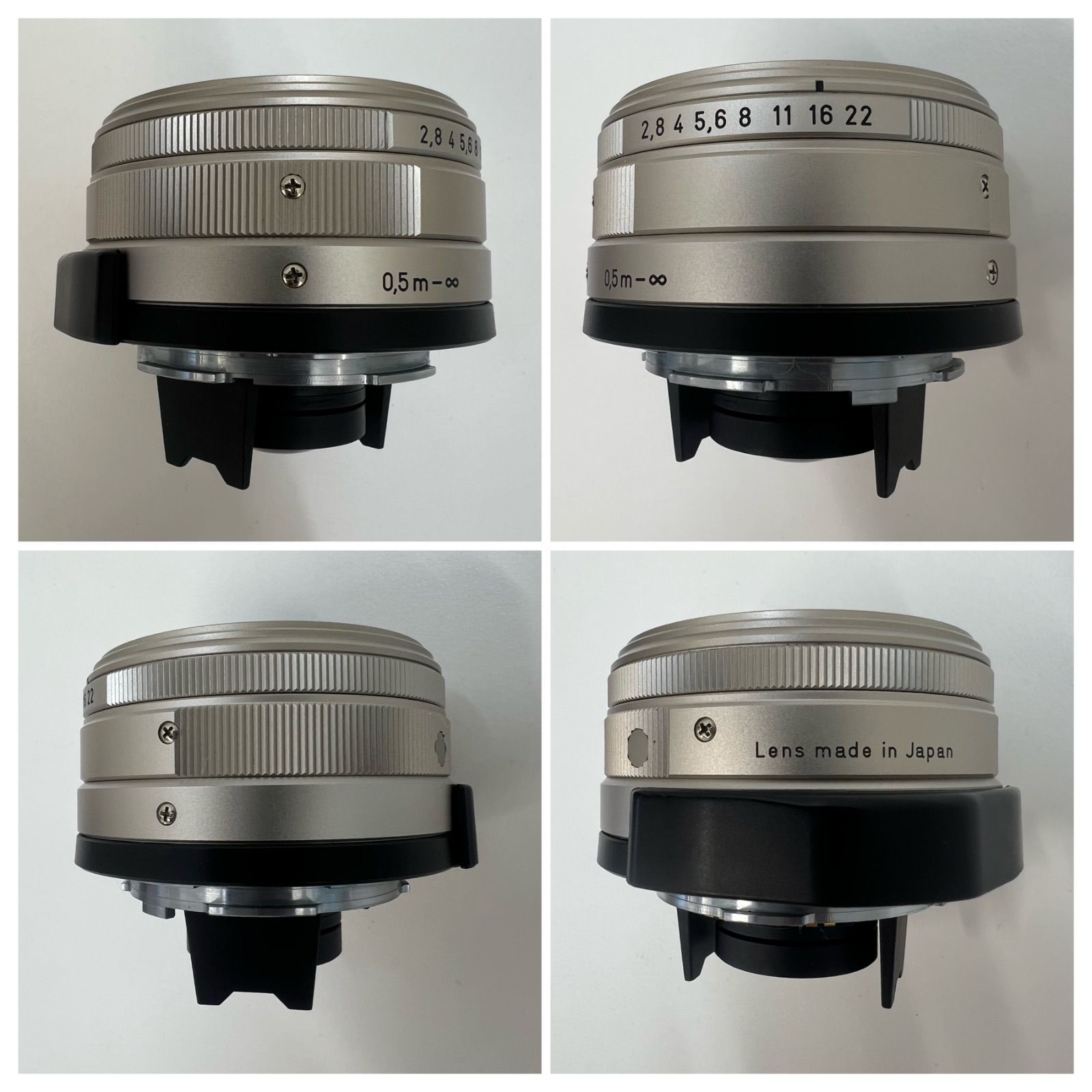 000987】 CONTAX G1 / Carl Zeiss Biogon 28mm F2.8 T* データバック