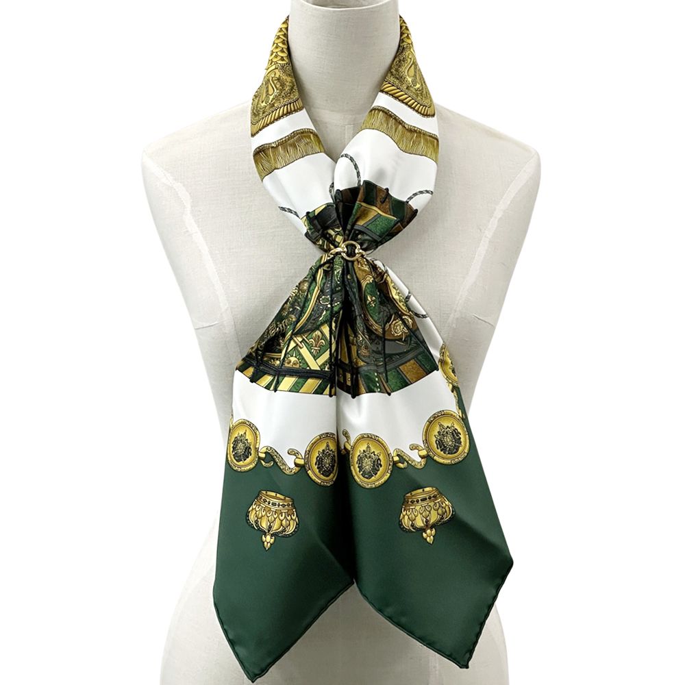 エルメス HERMES スカーフ カレ90 LES TAMBOURS タンブールの太鼓