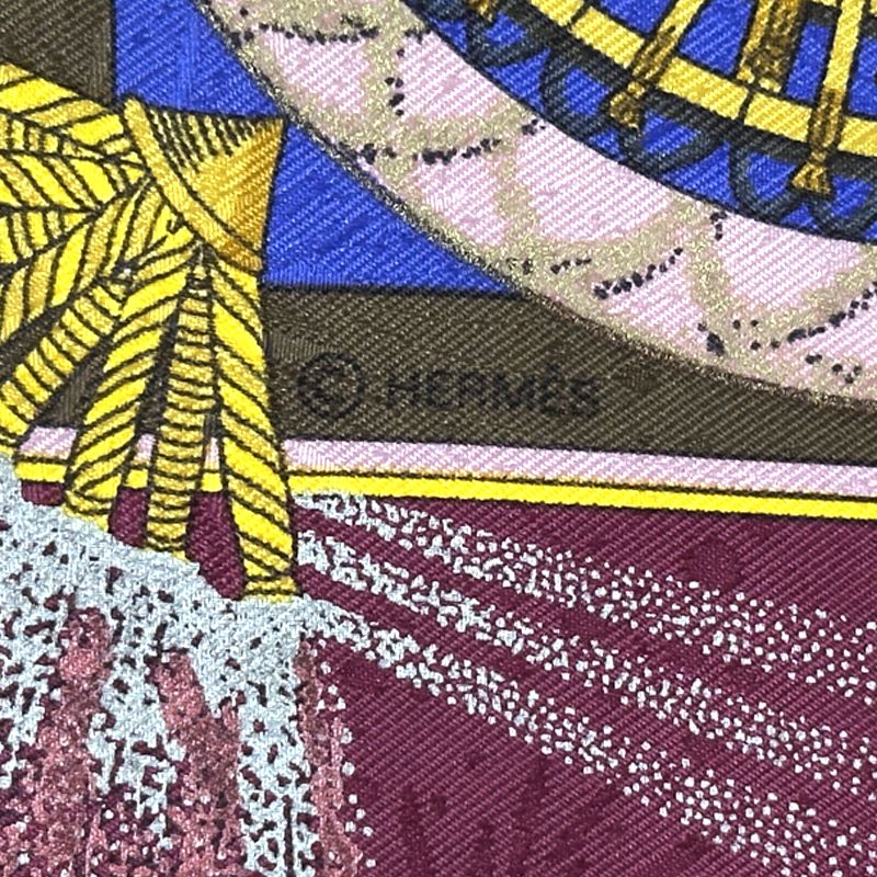 エルメス HERMES スカーフ カレ90 FEUX D'ARTIFICE 技巧の炎