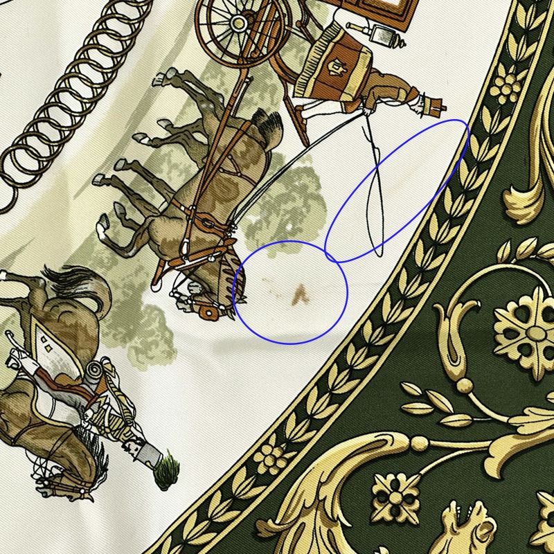 エルメス HERMES スカーフ カレ90 LA PROMENADE DE LONGCHAMPS