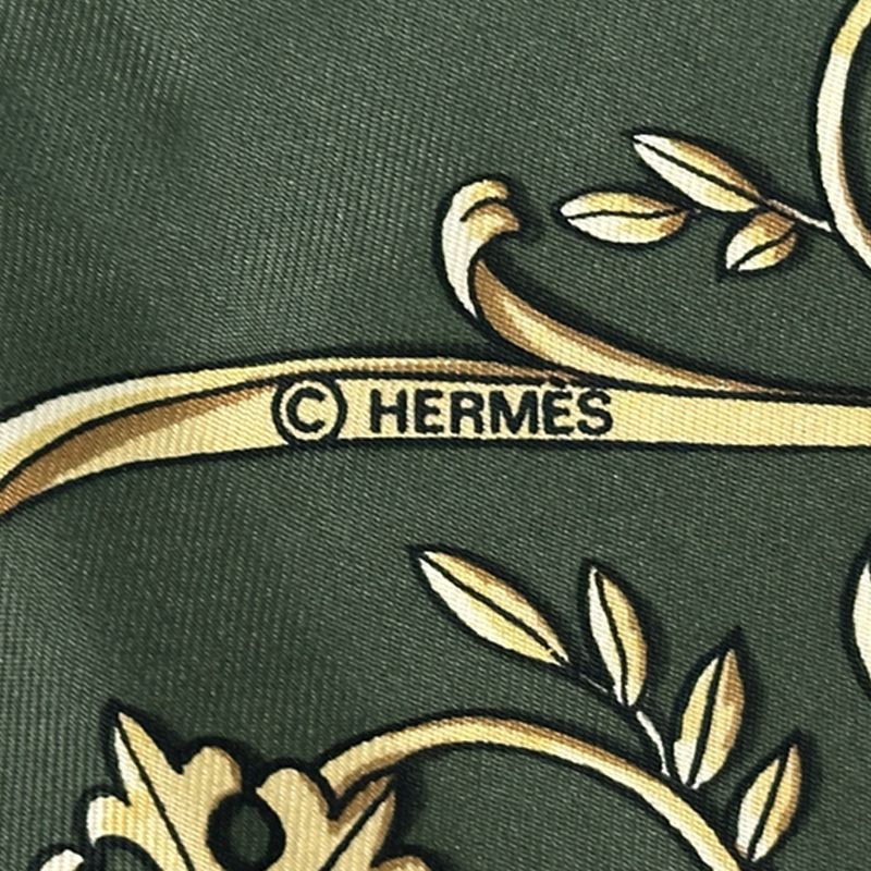 エルメス HERMES スカーフ カレ90 LA PROMENADE DE LONGCHAMPS