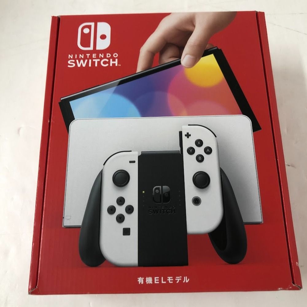 08w14693【未使用品】Nintendo Switch 有機ELモデル ホワイト