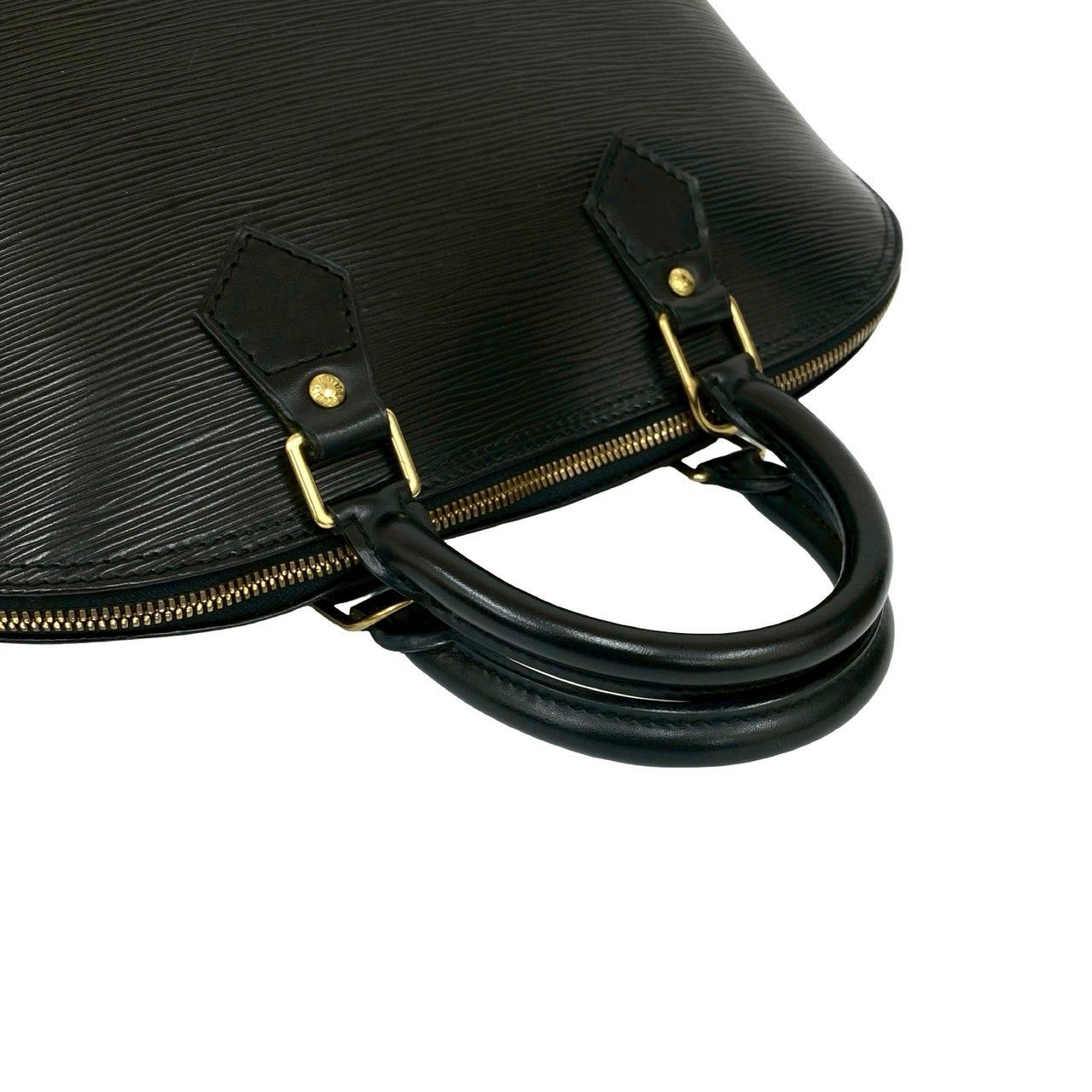 極 美品 保存袋付 LOUIS VUITTON ルイヴィトン アルマ エピ レザー 本