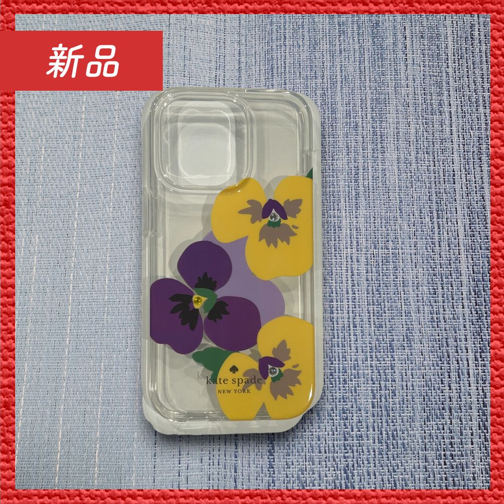 KATE SPADE ケイトスペード iPhone 14 Pro対応ケース クリア KA 543