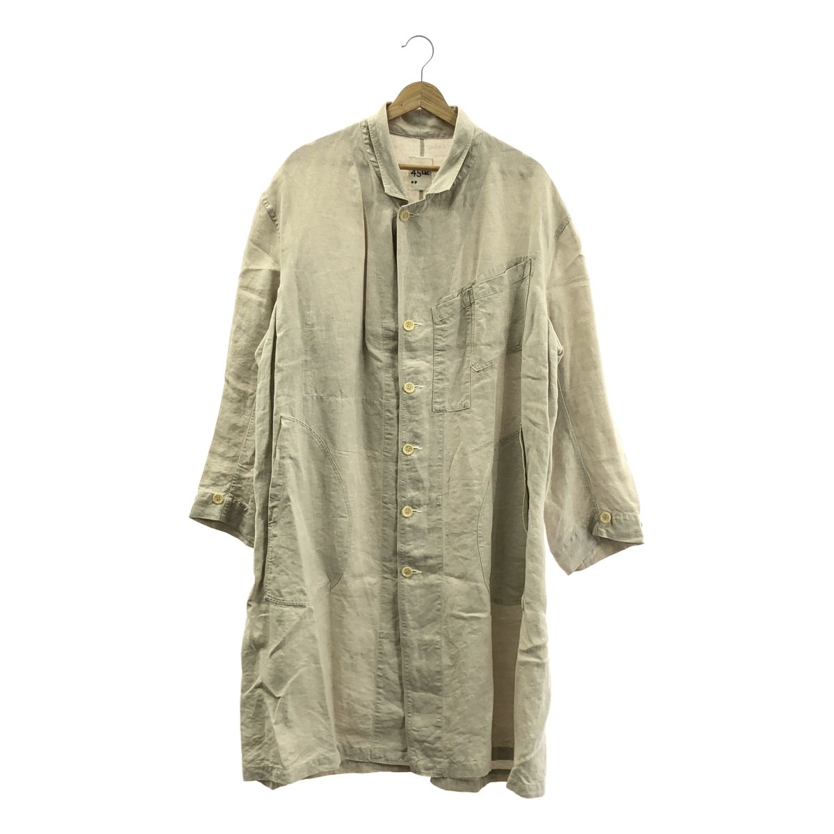 45 r フォーティファイブアール リネン ステン コート 2 ベージュ レディース