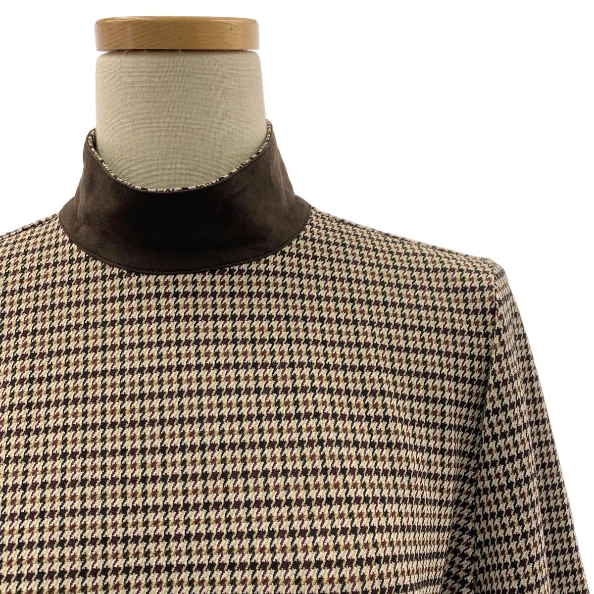 美品】 foufou / フーフー | 2020AW | checked one piece chidori