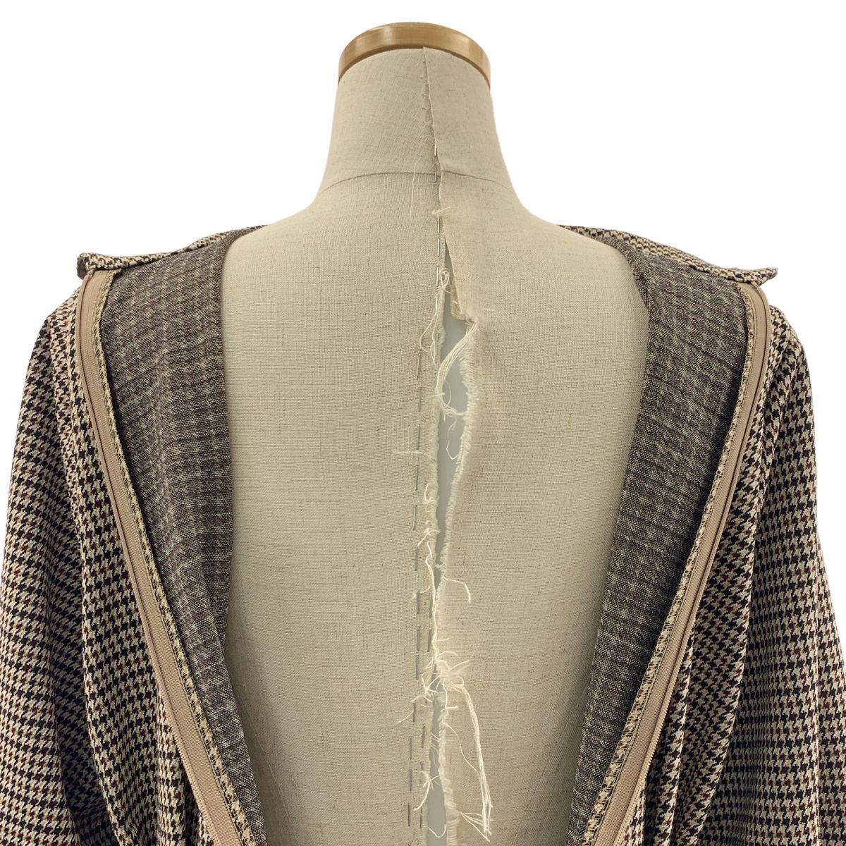 美品】 foufou / フーフー | 2020AW | checked one piece chidori