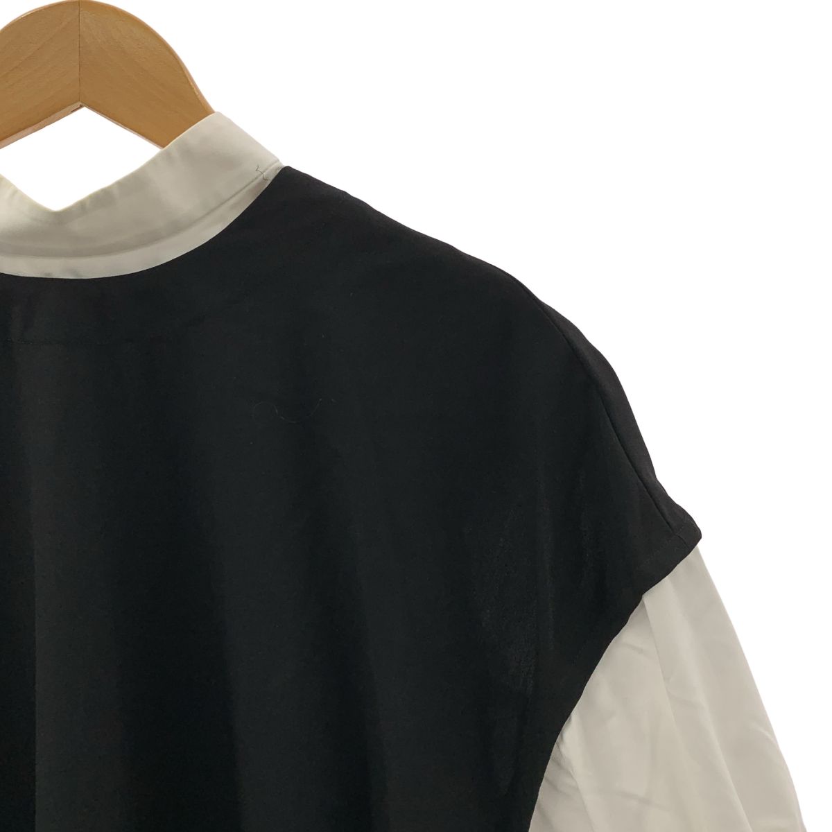 ENFOLD / エンフォルド | 人気 LAYERED BALLOON-SLEEVE PULLOVER