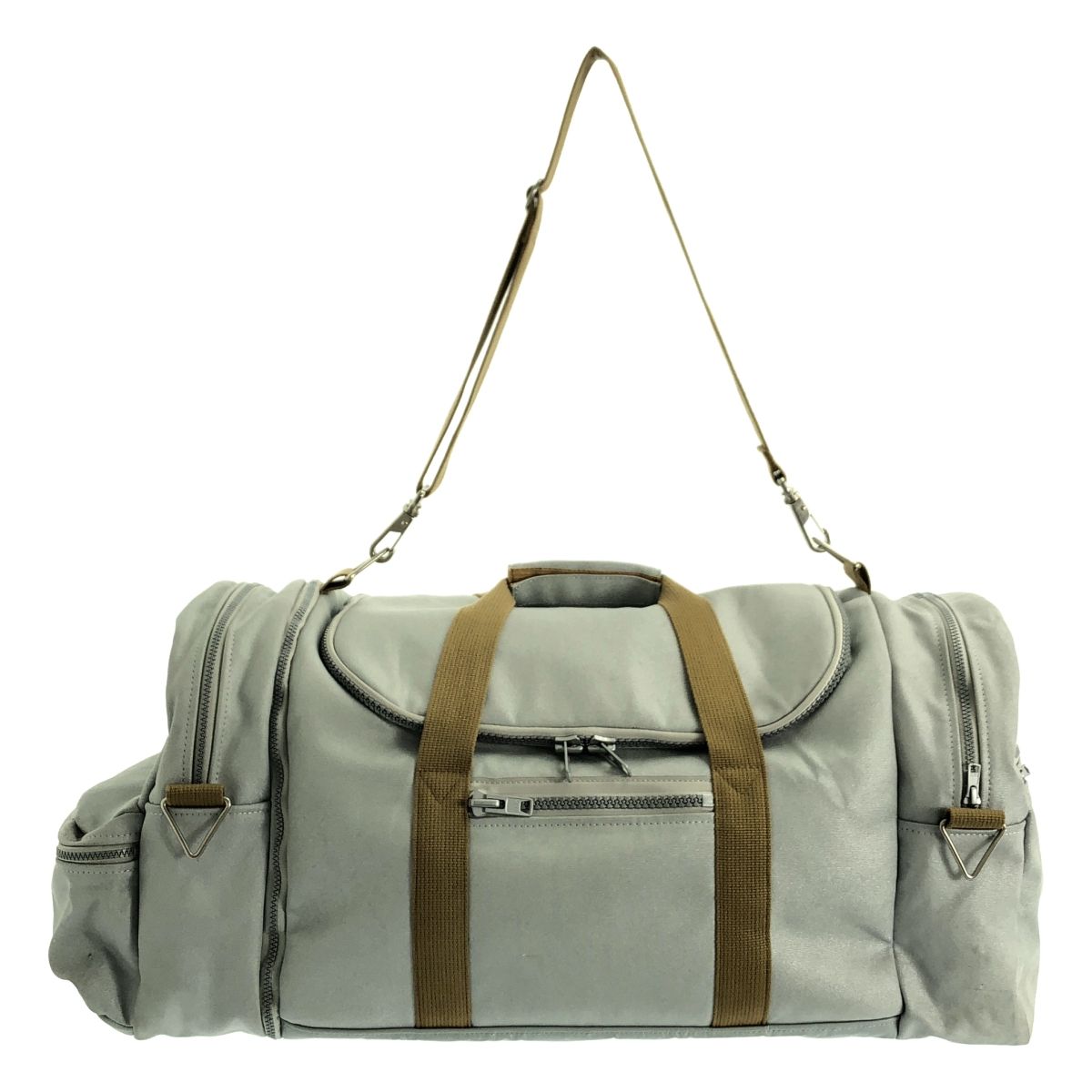 HOMELESS TAILOR ホームレステイラー EQIPMENT BAG ボストンバッグ グレー メンズ