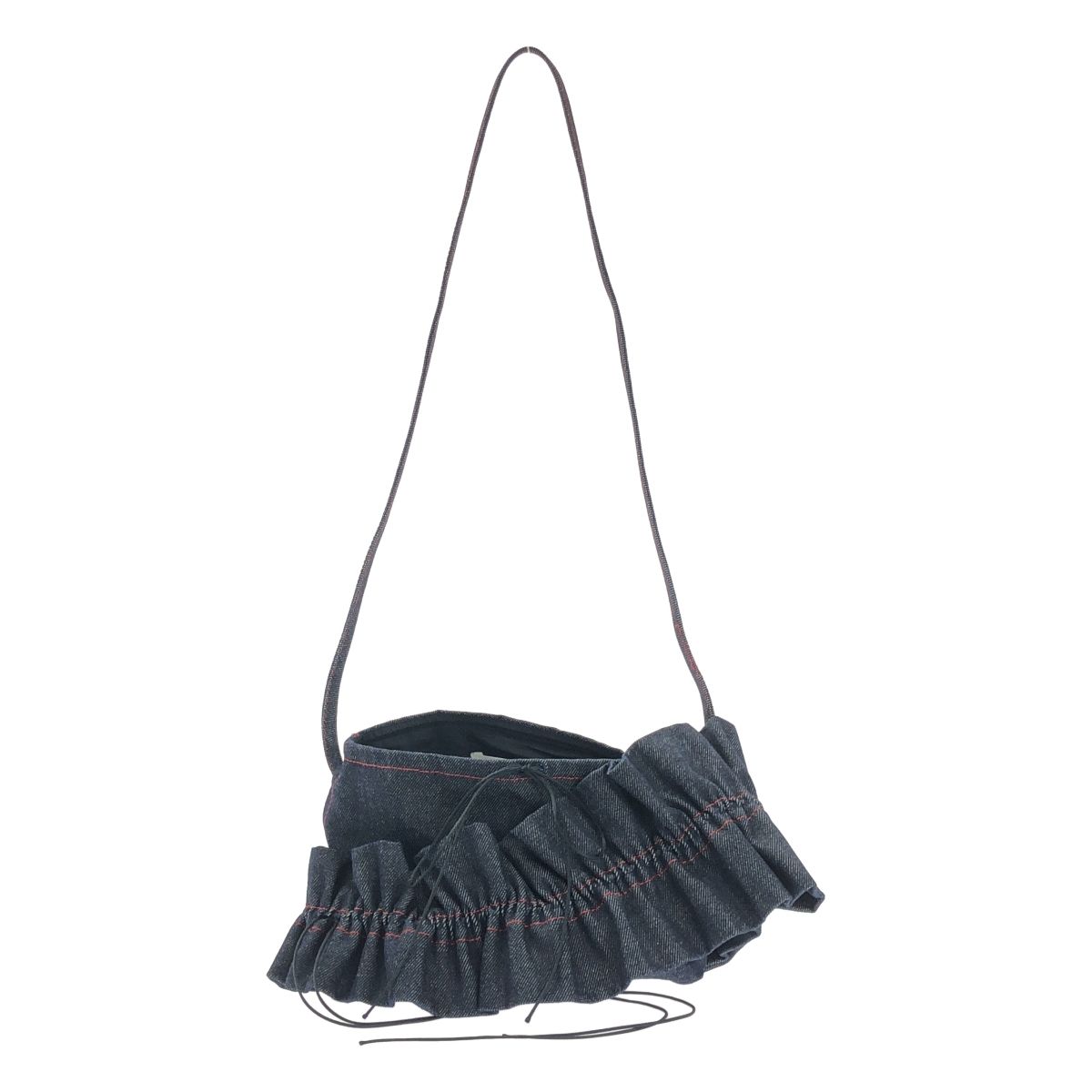 Cecilie Bahnsen セシリーバンセン UMI BAG デニム ショルダーバッグ インディゴ レディース