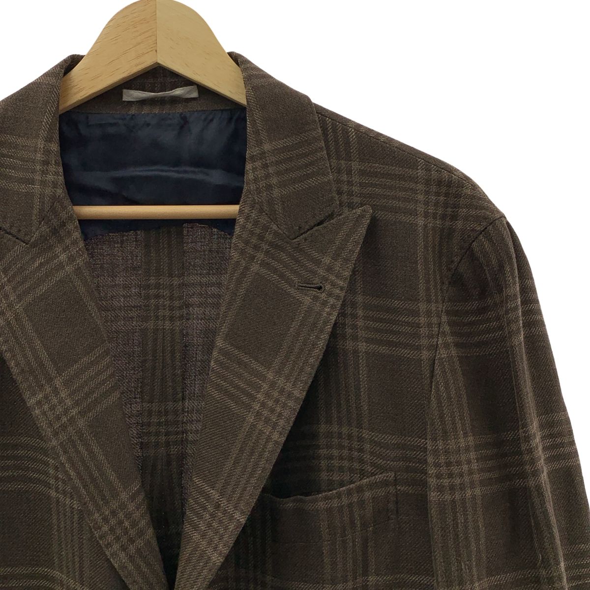 BRUNELLO CUCINELLI / ブルネロクチネリ | チェック シングルブレスト